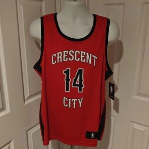 New Orleans Pelicans Brandon Ingram Jersey Fanatics Red Fast Break Men's Size M